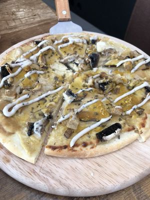 Monkey king truffle pizza  at Cozy Corner in East Singapore