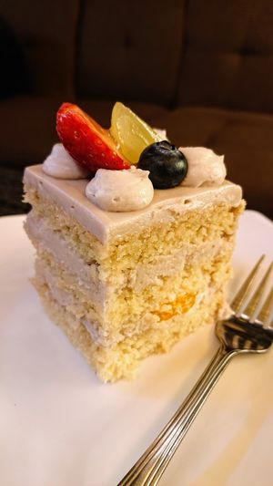 strawberry cream cake at Cozy Corner in East Singapore