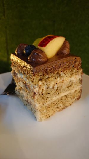 chocolate cream cake with Earl Grey sponge at Cozy Corner in East Singapore