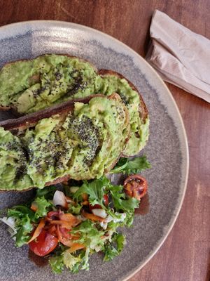 Highly recommend! Only £7 and really tastey  at Ginger & Mint in East London