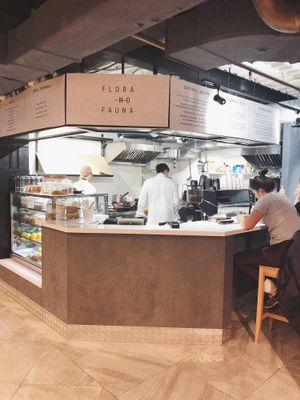 Interior at Flora No Fauna in Moscow