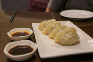 dumplings at Jujube Tree 枣子树素餐厅 - 成都铂金城店 in Chengdu