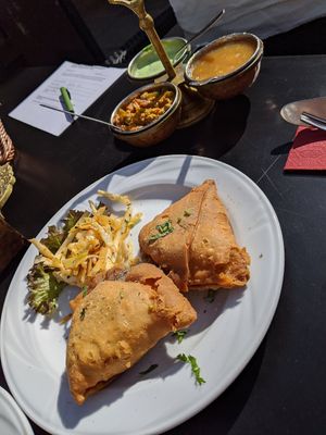 Samosa at Crown of India in Oberursel