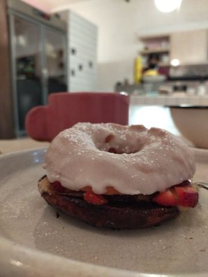 Doughnut at Pulpa Amor Liquido  in Mexico City
