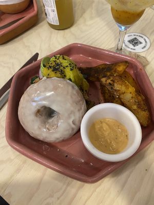 Hamburguesa de doña  at Pulpa Amor Liquido  in Mexico City