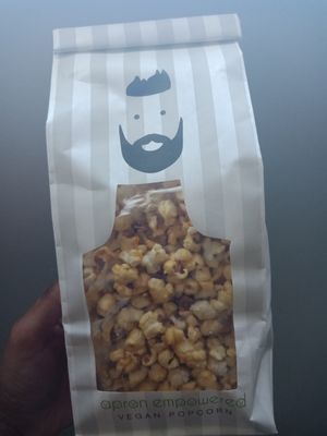 Caramelised popcorn at Apron Empowered - Westfield Albany in Auckland
