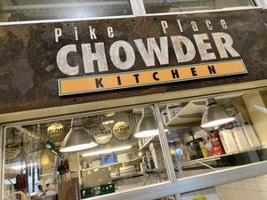 kitchen  at Pike Place Chowder in Seattle