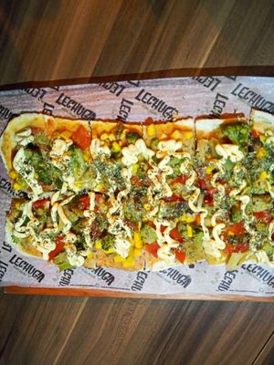 Pizza vegana at Lechuga in Caxias Do Sul