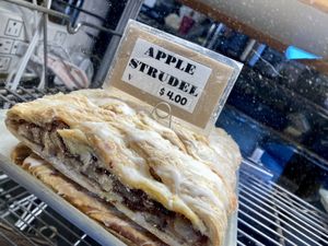 apple strudle  at Three Girls Bakery in Seattle