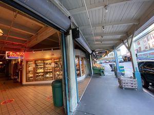 store front  at Three Girls Bakery in Seattle