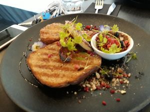 Sweet toast at Raw Sugar Cafe in Christchurch