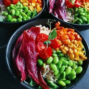 Noodle bowl  at Raw Sugar Cafe in Christchurch