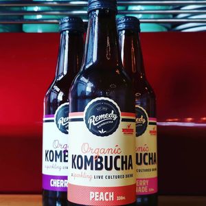 Kombucha  at Raw Sugar Cafe in Christchurch