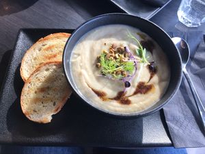 Vegan Soup 😋 at Raw Sugar Cafe in Christchurch