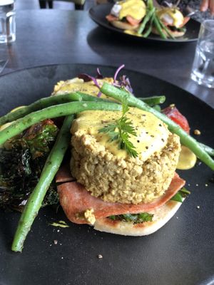 Best tofu bene ever!!! at Raw Sugar Cafe in Christchurch