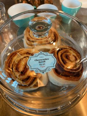 Vegan cheesymite scrolls at Raw Sugar Cafe in Christchurch