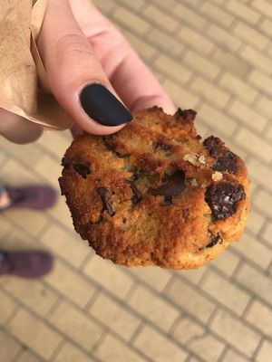 vegan cupcake free gluten and others at Namai be Gliuteno in Klaipeda