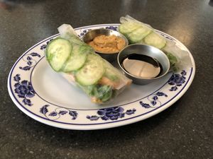 Fresh Summer Rolls!  at Like My Thai in Erie