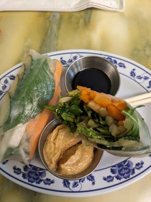 Summer rolls at Like My Thai in Erie