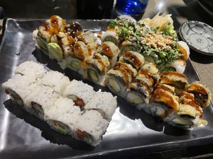 Vegan sushi  at Blue Sushi Sake Grill in Omaha