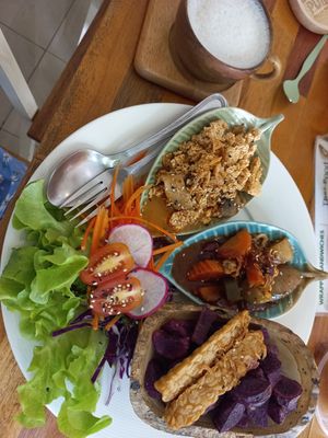 Breakfast set at Pure Vegan Heaven @Freeative in Chiang Mai