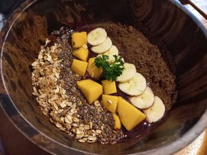 Acai bowl at Pure Vegan Heaven @Freeative in Chiang Mai