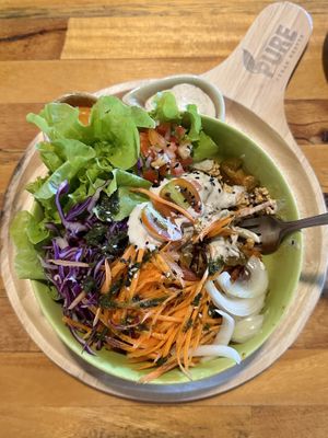Mexican bowl (189 THB)  at Pure Vegan Heaven @Freeative in Chiang Mai