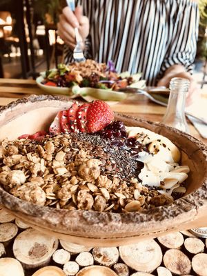 Delicious açai bowl at Pure Vegan Heaven @Freeative in Chiang Mai