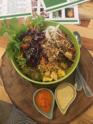 Mexican bowl at Pure Vegan Heaven @Freeative in Chiang Mai