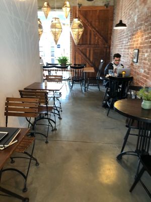 Dining room  at Cafe Smitten in Bakersfield