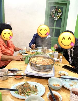 Steamboat was very nice   at Achi Vegan House in Hanoi