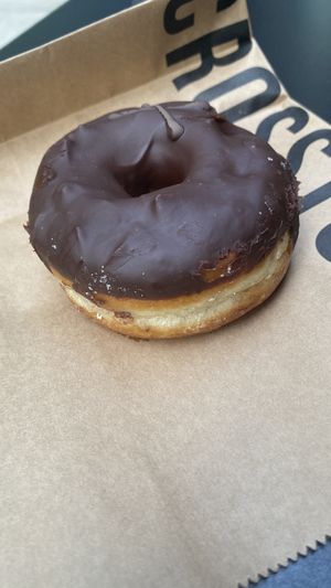 Chocolate truffle at Crosstown Doughnuts - Victoria in London