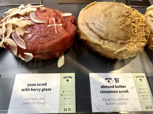 Vegan selection   at Crosstown Doughnuts - Victoria in London