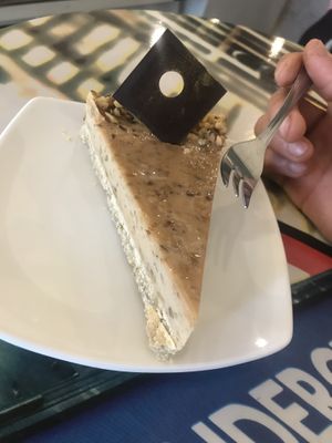 Yummy walnut with dulce de leche at Pastelería y Panadería Sinfonía in Santiago