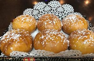 Fried sugar donuts  at Rice Bistro in Port Orange