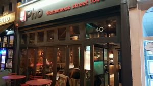 Outside at Pho - Wimbledon in South West London