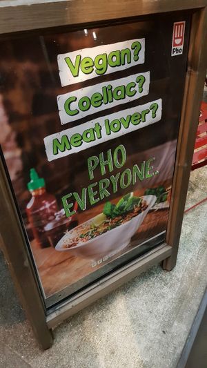 The first one... at Pho - Wimbledon in South West London