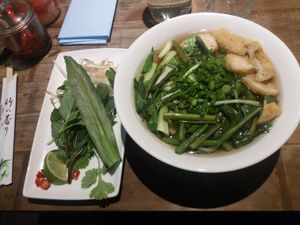 Super Green with tofu at Pho - Wimbledon in South West London