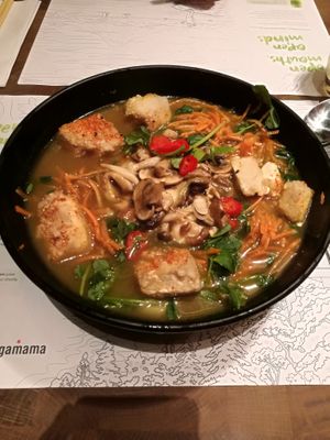 kare burosu ramen at Wagamama - St Andrew Square in Edinburgh