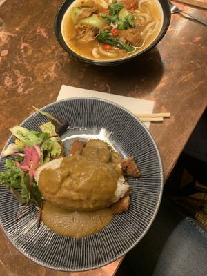 vegan curry and ramen #Veganuary at Wagamama - St Andrew Square in Edinburgh