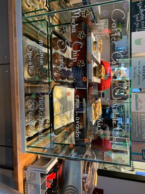 sooo many pastries all vegan at Kind Bean in Chandler