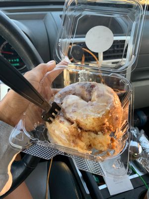 OMG SO GOOD, soft and delicious, not overly sweet like most cin rolls at Kind Bean in Chandler