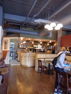 The order counter. NICE ladies. at Vagabond Blues in Palmer