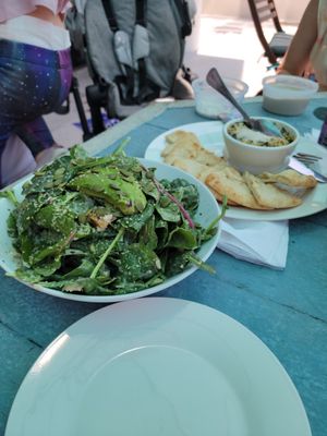 House salad at Artichoke & Vine in Boca Raton