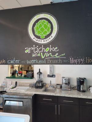 Inside at Artichoke & Vine in Boca Raton