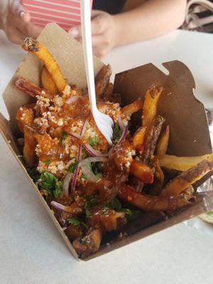 Thai fries at The Hens Roost in Bakersfield