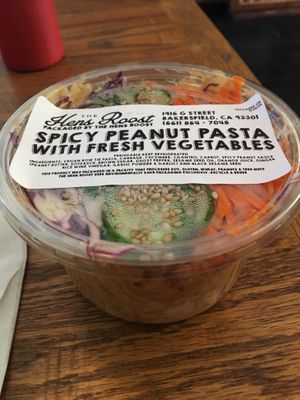 Available in their grab and go fridge (highly recommend)  at The Hens Roost in Bakersfield