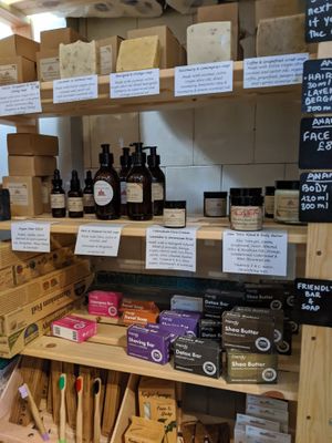 shop items at the cafe-deli-shop at Henderson's Shop and Salad Table in Edinburgh