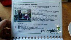 endorphina at endorphina Bio-Backkunst GmbH in Berlin