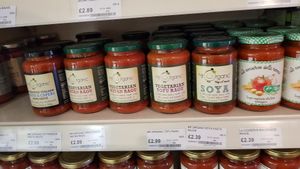 Sauces at Here Organic Warehouse in South West London